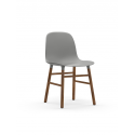 Form Chair walnut/grey