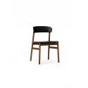 Herit Chair smoked oak/black