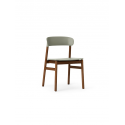 Herit Chair smoked oak/dusty green