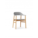 Herit Armchair oak/grey