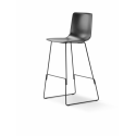 PATO SLEDGE BARSTOOL MODEL 4300, black
