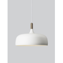 ACORN PENDANT LAMP white/walnut